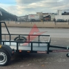 Atv Taşıma Römorku Siyah(Telli Rampa)