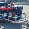 Atv Taşıma Römorku Galvaniz-Korkuluklu